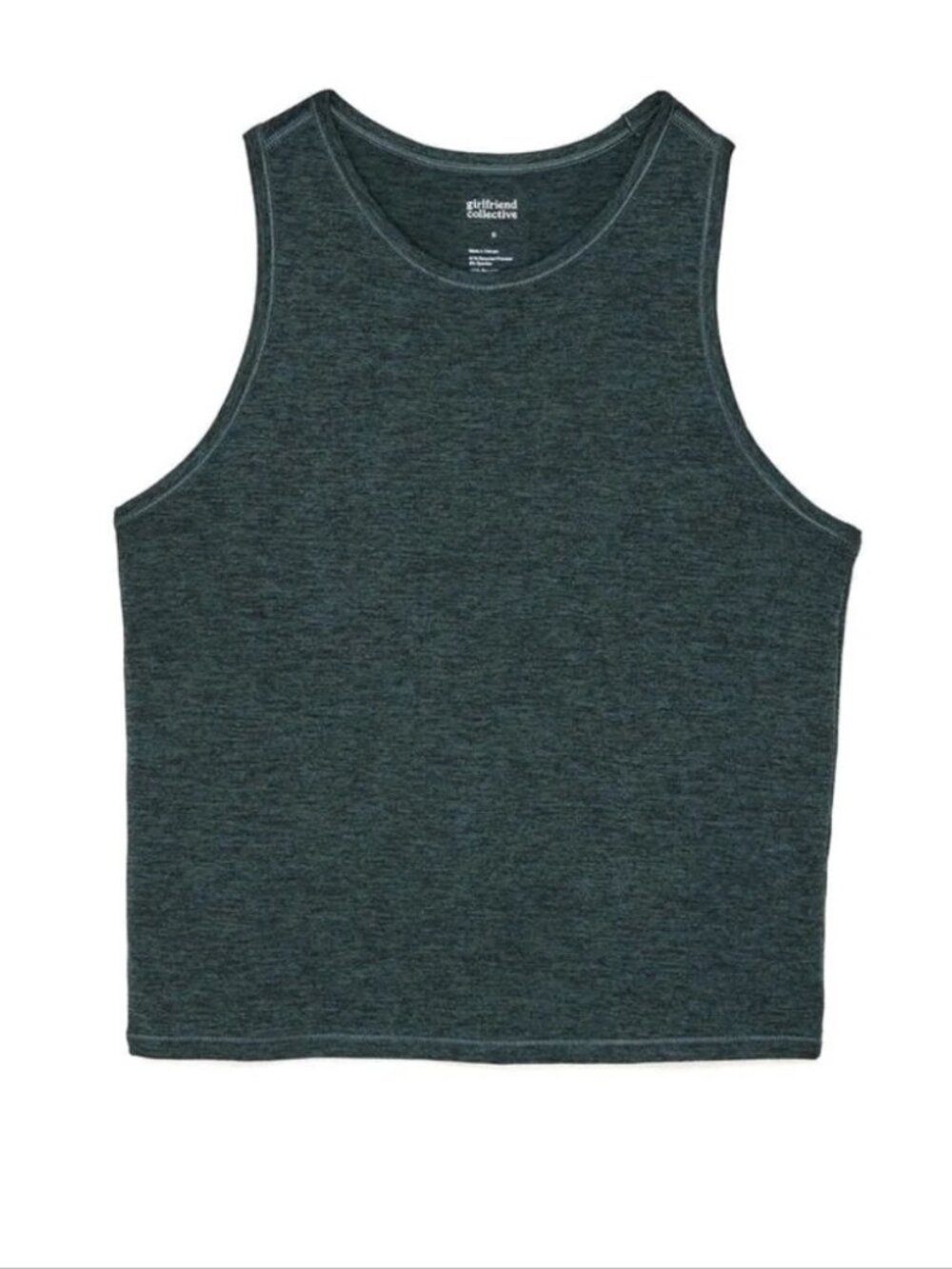 Heathered Moss/Green Crop Tank (Size M)